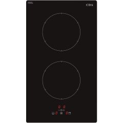 Cda HN3621FR 2 zone induction domino hob, front touch control, 9 PL