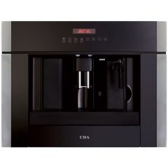 Cda VC820SS Built-in fully automatic coffee maker, full TC, 'Procino' SS trim