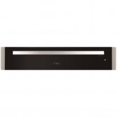 Cda VW153BL Push-push warming drawer, vari temp, 6 place settings, black