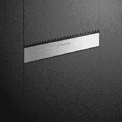Fisher + Paykel WB60SDEX2 Electronic Control Warming Drawer 140mm High push to open - Stainless Stee