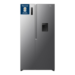Fridgemaster MS91558DES 541L 60/40 Silver Fridge Freezer