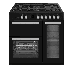 New World NW91DF3BL New World 90Cm Dual Fuel Cooker 