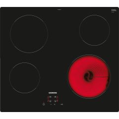 Siemens ET61RBEA1E 60 cm, 4 zones, 17 power levels, Touch control, Frameless