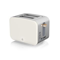 Swan ST14610WHTN 2 Slice Nordic Toaster, White