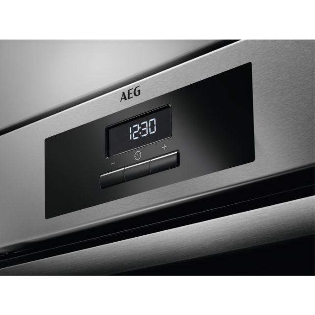 AEG DCB331010M 59.4cm Built In Electric Double Oven - Stainless