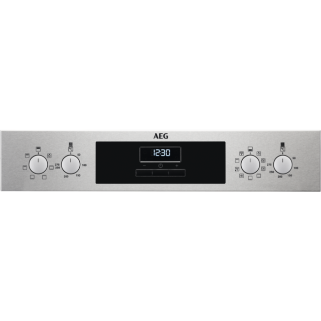 AEG DCB331010M 59.4cm Built In Electric Double Oven - Stainless