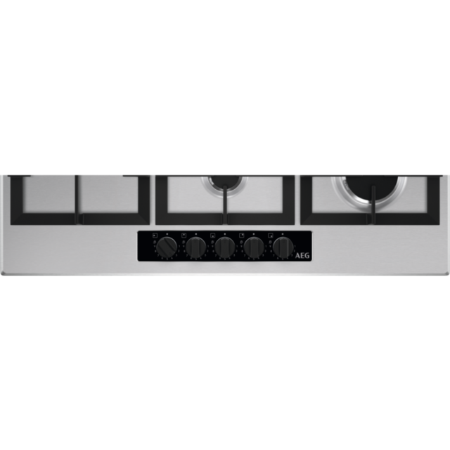 AEG HGB95522YM 85.7cm Gas Hob - Stainless