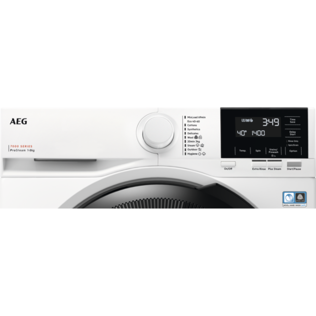 AEG LFR71864B 8kg 1600 Spin Washing Machine - White