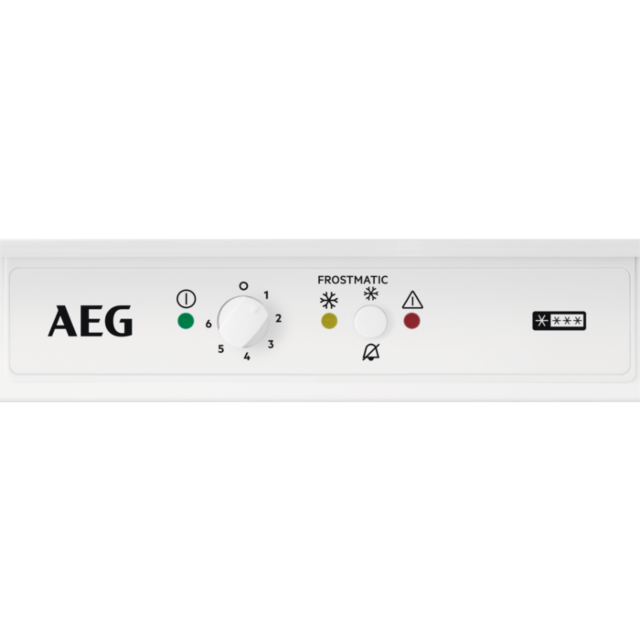 AEG OAB7N82EF 59.6cm Integrated Frost Free Undercounter Freezer - White