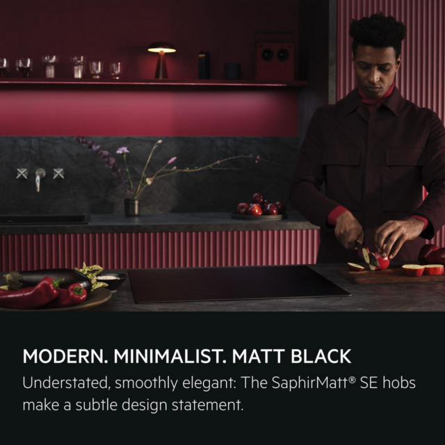 AEG SO84IA0BIT 77cm Induction Hob - Black