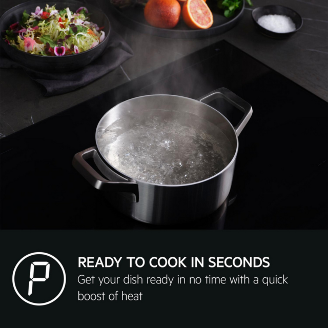 AEG SO84IA0BIT 77cm Induction Hob - Black