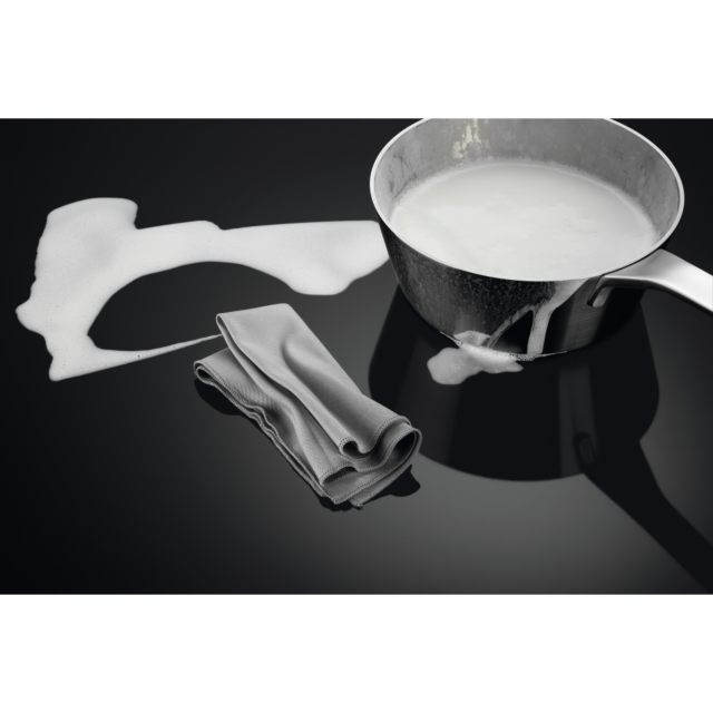 AEG 70cm Black Induction Hob with EcoTimer and Automated Extraction