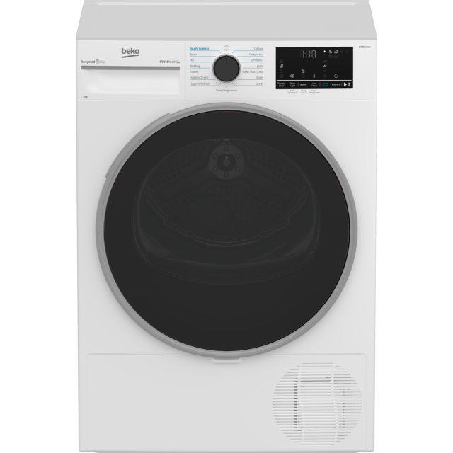 Beko B5T4923NIW 9kg Heat Pump Tumble Dryer - White