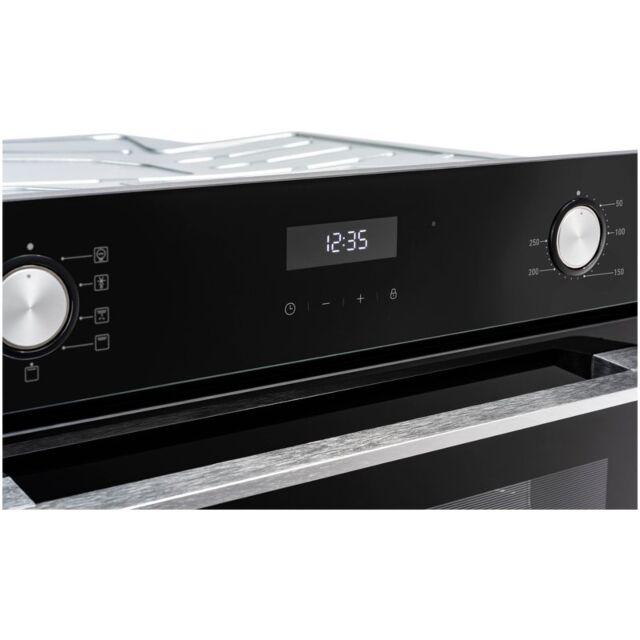Belling 444411626  BI603MF 59.5cm Built In Electric Single Oven - Black