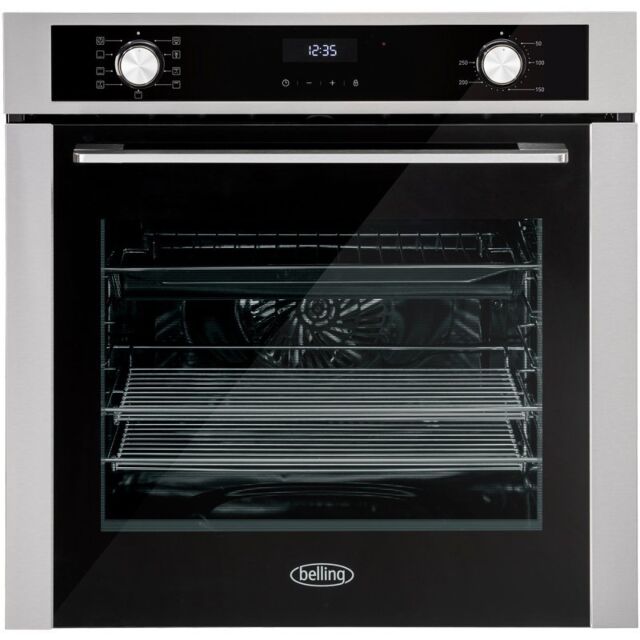 Belling 444411627  BI603MF 59.5cm Built In Electric Single Oven - Stainless Steel