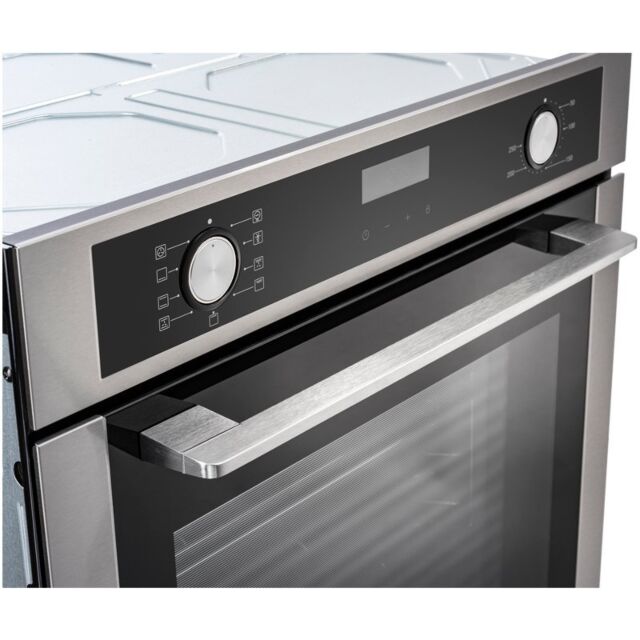 Belling 444411399 BI603MFC 59.5cm Built In Electric Single Oven - Stainless Steel