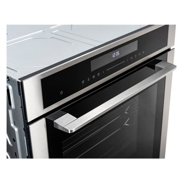 Belling 444411401 BI603MFPY 59.5cm Built In Electric Single Oven - Stainless Steel