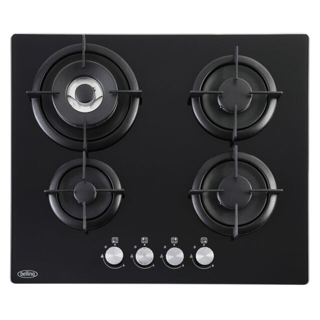 Belling 444411637 GTG603RI 60cm Gas Hob - Black