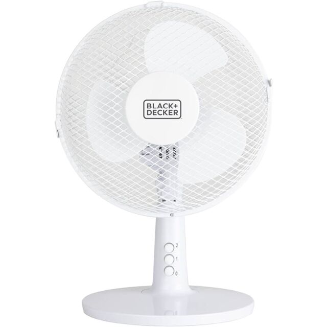 Black and Decker BXFD52007GB 9inch Desk Fan with Copper Motor