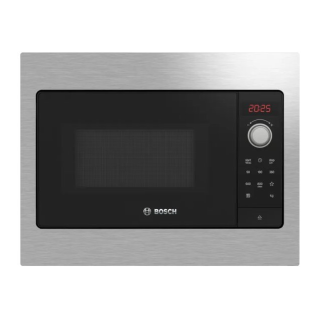 Bosch BFL523MS3B 20 Litres Built In Microwave Oven - Stainless Steel