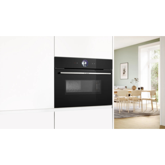 Bosch CMG7761B1B 45 Litres Compact Oven with Microwave - Black
