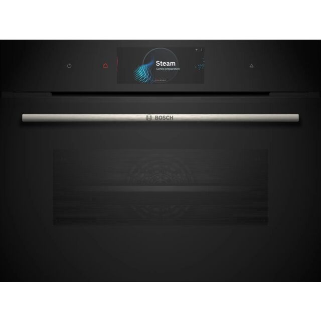 Bosch CSG7584B1 59.4cm Built-In Compact Steam Oven - Black
