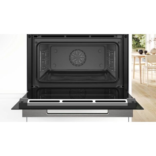 Bosch CSG7584B1 59.4cm Built-In Compact Steam Oven - Black