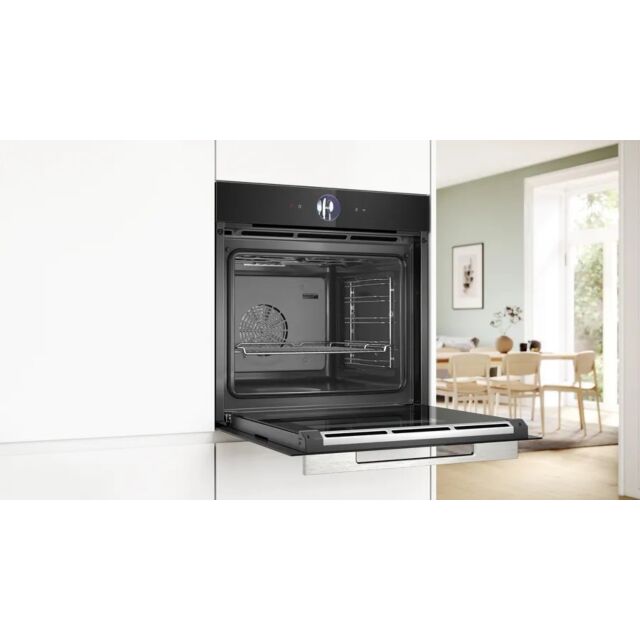 Bosch HSG7364B1B 59.4cm Built In Electric Single Oven - Black