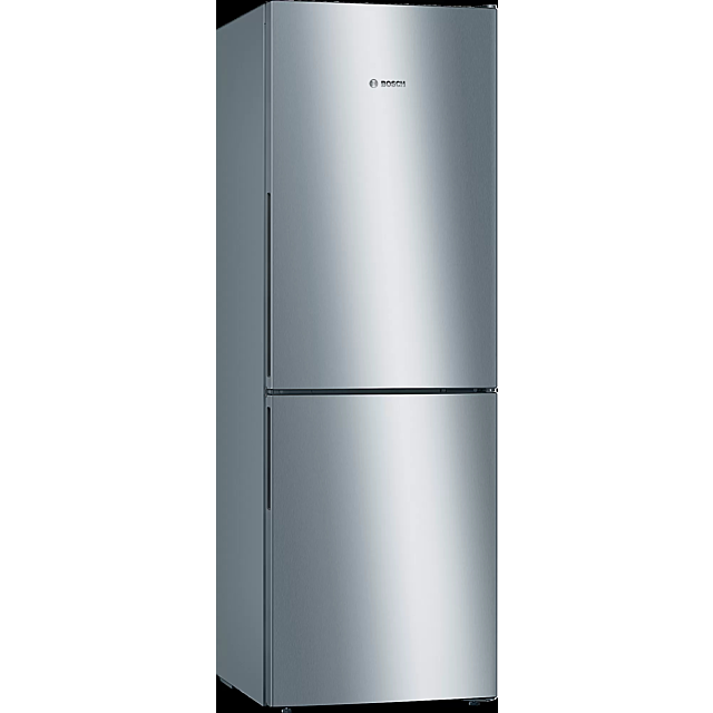 Bosch KGV33VLEAG Slilver 60Cm Freestanding Fridge Freezer 176H