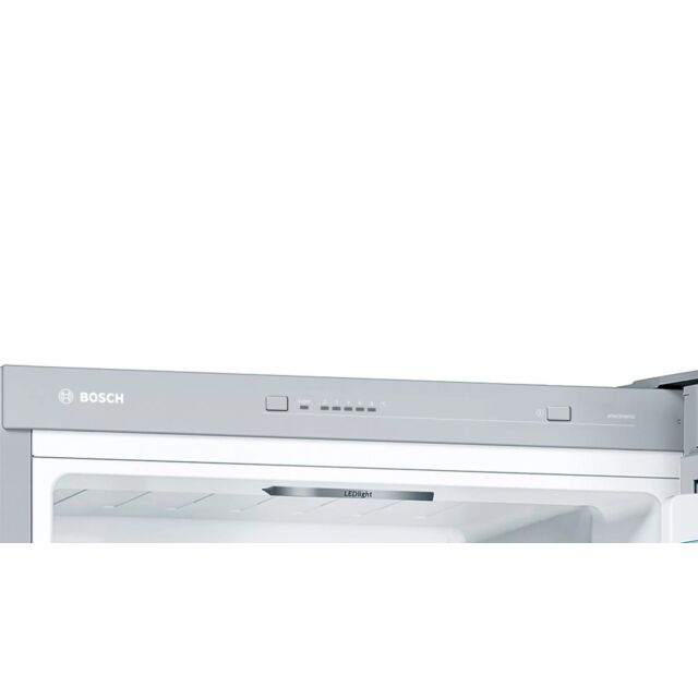 Bosch KGV33VLEAG Slilver 60Cm Freestanding Fridge Freezer 176H
