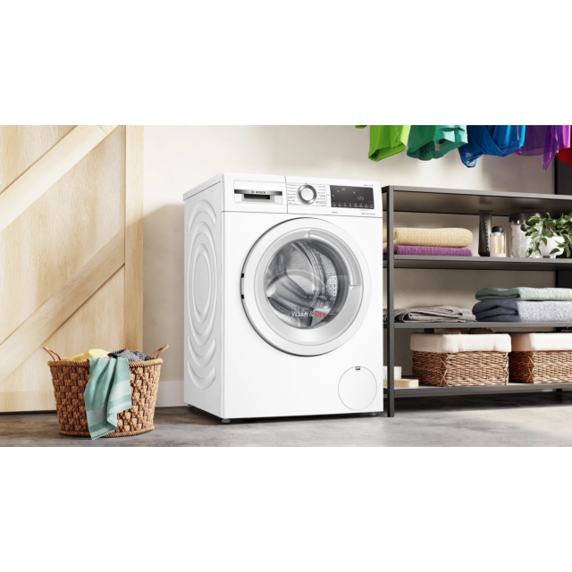 Bosch WNA144V9GB 9kg/5kg 1400 Spin Washer Dryer - White
