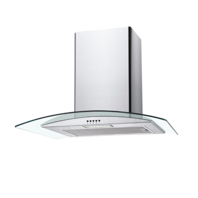 Candy CGM60NX/1 60 cm Chimney Hood, Stainless steel and glass