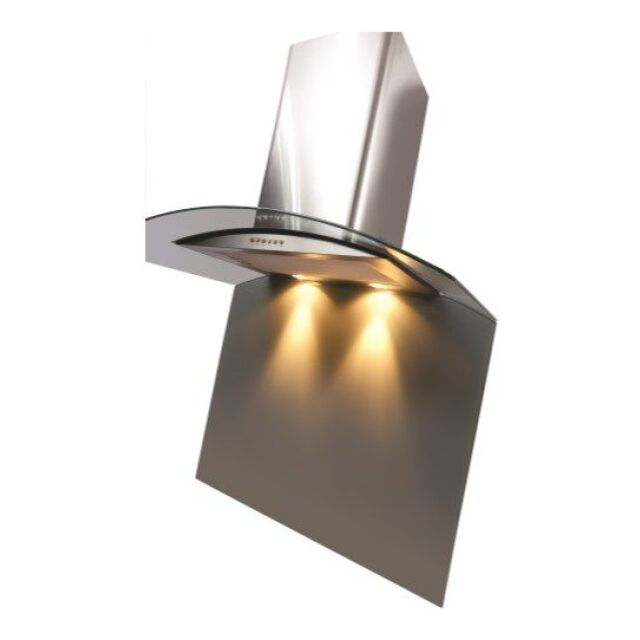 Cda ASG102CGR Curved Toughened Glass Splashback