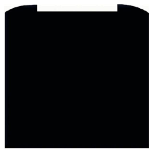 Cda ASG92CBL Curved Toughened Glass Splashback