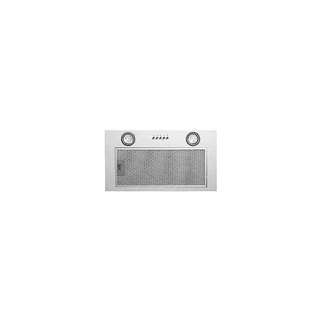 Cda CCA52SI Canopy extractor, Ducted/re-circulating, 3 speeds, silver