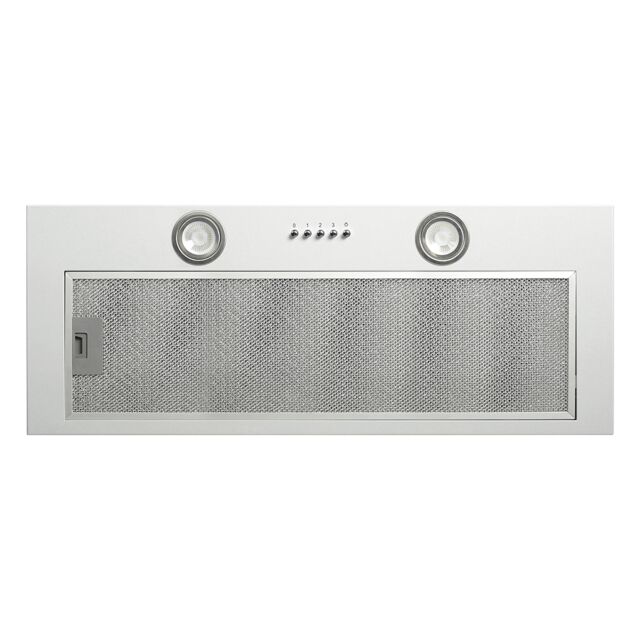 Cda CCA72SI Canopy extractor, Ducted/re-circulating, 3 speeds, silver