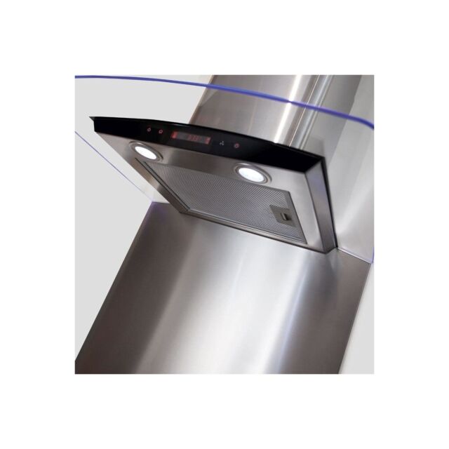 Cda CSB62CSS Curved metal splashback
