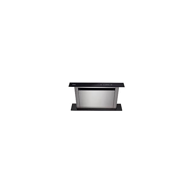 Cda EDD62BL Downdraft extractor, Ducted/re-circulating, 3 speeds, TC, black
