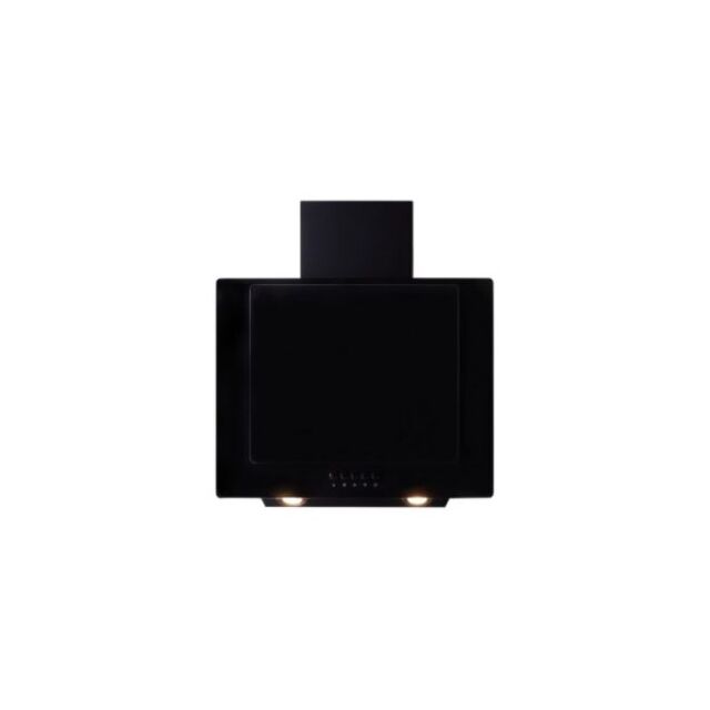 Cda EVA60BL Angled extractor, Ducted/re-circulating, LED lights, TC, black