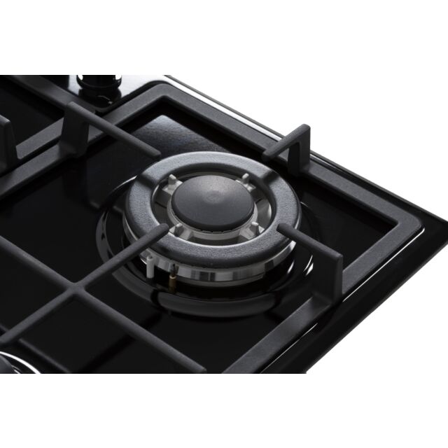 Creda C60GFCWBL 59cm Gas Hob - Black