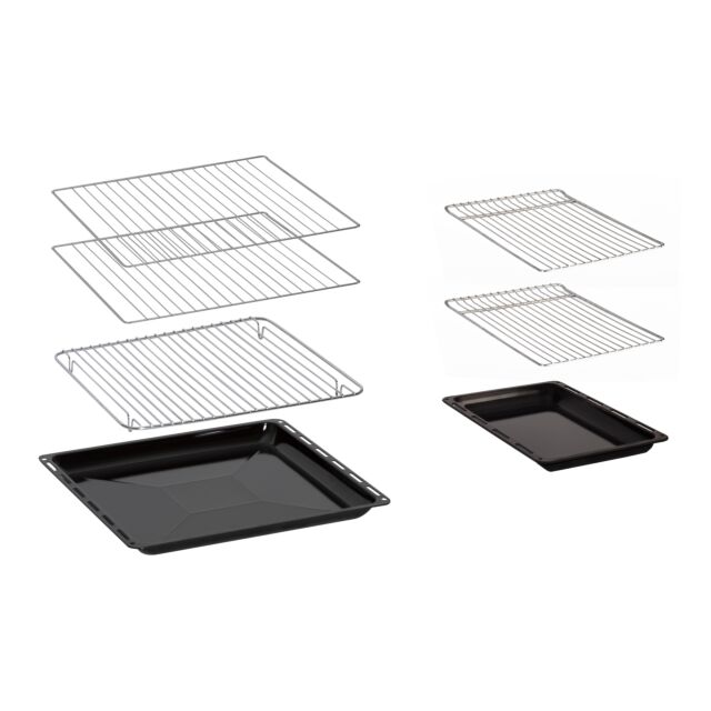 Creda C90RCCCBL 90cm Electric Rangecooker with Triple Oven and Electric Hob - Black