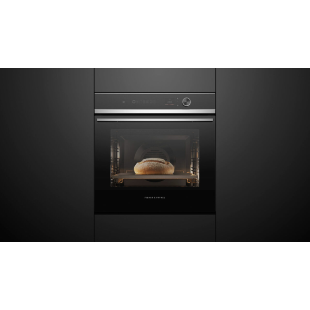 Fisher & Paykel Built-In Single Electric Oven - Steel