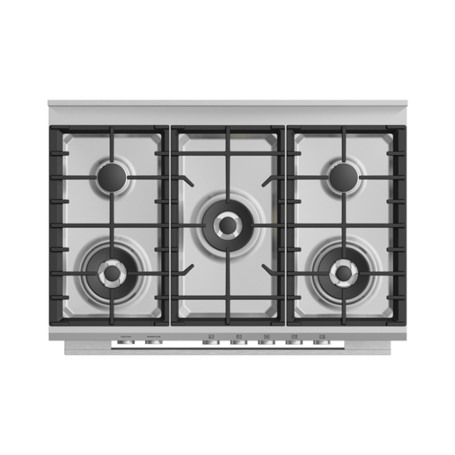 Fisher & Paykel 90cm Dual Fuel Cooker with 5 Burners