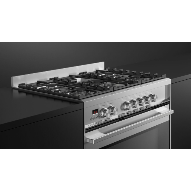 Fisher & Paykel 90cm Dual Fuel Cooker with 5 Burners