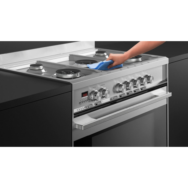Fisher & Paykel 90cm Dual Fuel Cooker with 5 Burners