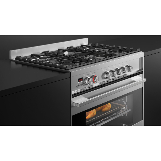 Fisher & Paykel 90cm Dual Fuel Cooker with 5 Burners