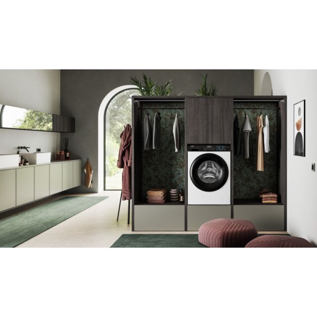 Haier HW80-B16939 8kg 1600 Spin Washing Machine - White