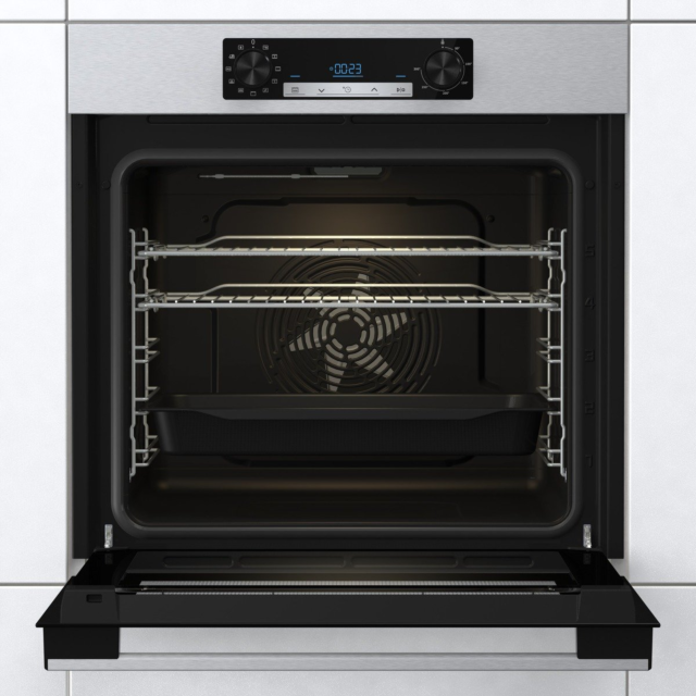 Hisense BI62212AXUK 59.5cm Built In Electric Single Oven - Stainless Steel