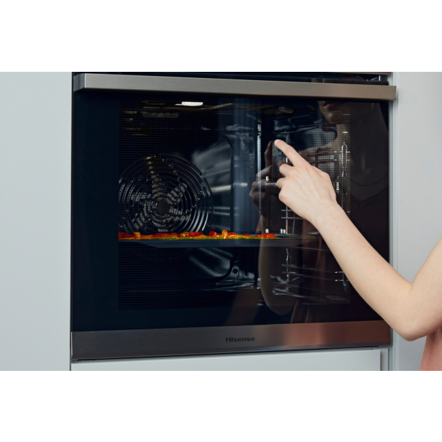 Hisense BI62212AXUK 59.5cm Built In Electric Single Oven - Stainless Steel