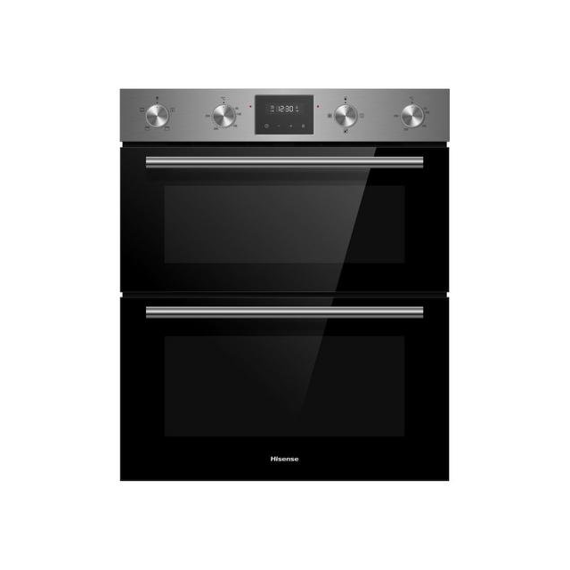Hisense BID75211XUK 59.4cm Built Under Electric Double Oven - Stainless Steel